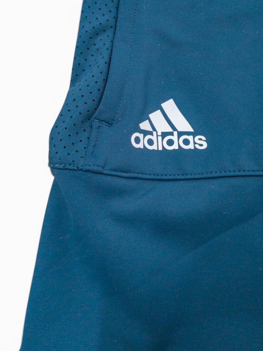 Adidas Crew-Navy Perforated Full-Zip Golf Jacket | NWT Women’s S - Picture 5 of 16